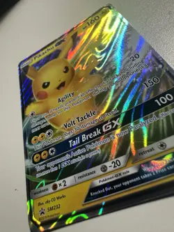 Pokemon TCG Pikachu GX SM232 Promo Card Holo Rare - Image 2