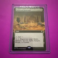 Accursed Duneyard - Extended Art N/M MTG Magic The Gathering Card - Image 1