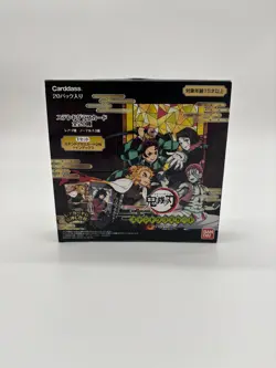 BANDAI Demon Slayer Kimetsu no Yaiba Stained Glass Booster Card Box 20 Pack Ver - Image 1