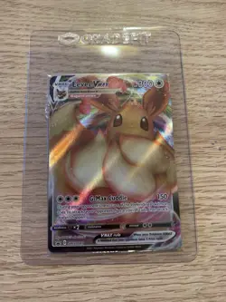 Eevee VMAX SWSH087 Black Star Promo Shining Fates Pokemon Card Sealed - Image 1