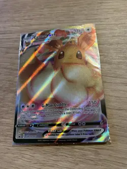 Eevee VMAX SWSH087 Black Star Promo Shining Fates Pokemon Card Sealed - Image 2