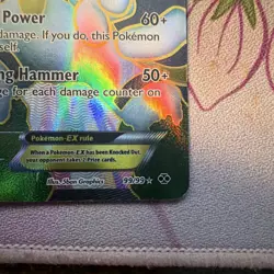 Pokemon Regigigas EX 99/99 Next Destinies Secret Rare Full Art Holo Eng 2012 - Image 4