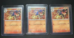 Charmeleon MEP 079 - NM Pokemon Mega Evolution Chaos Rising Holo Promo Lot of 3 - Image 1