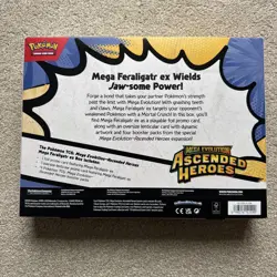 Pokemon TCG Ascended Heroes Mega Feraligatr EX Box - New & Sealed ✅ - Image 2