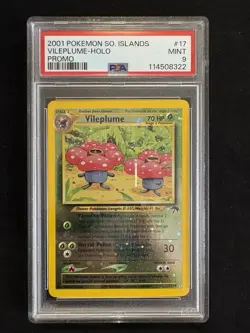 2001 Pokemon Southern Islands Vileplume Holo Promo PSA 9 17/18 English - Image 1
