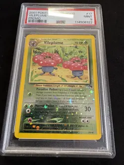 2001 Pokemon Southern Islands Vileplume Holo Promo PSA 9 17/18 English - Image 2