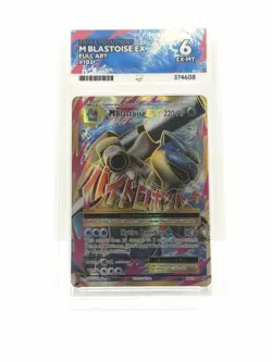 The Pokemon Company Ace Grading M Blastoise EX Ultra Rare Full Art Holo 102/108 - Image 1