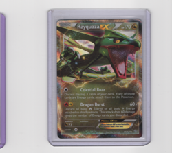 Pokemon Company Rayquaza EX 85/124 Dragons Exalted Ultra Rare Holo HP 170 - Image 1