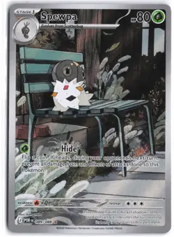 Spewpa 089/088 Holo Illustration Rare Perfect Order Pokemon NM - Image 1