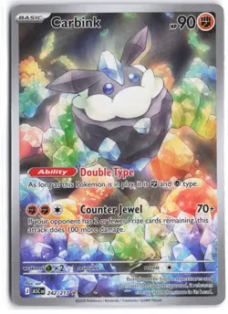 Carbink 242/217 Illustration Rare Ascended Heroes Pokemon NM - Image 1