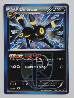Umbreon 64/116 Plasma Freeze Team Plasma Holo Rare Pokemon TCG English - Image 1