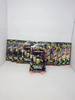 Pokemon TCG Perfect Order Booster Packs Lot Of 10 - Image 2