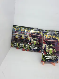 Pokemon TCG Perfect Order Booster Packs Lot Of 10 - Image 3
