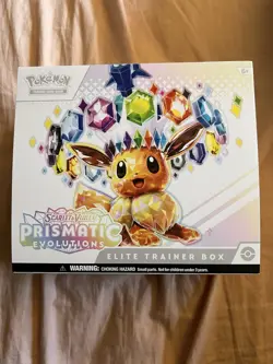 🔥Pokemon Prismatic Evolutions ETB Box & Accessories Only! No Promo Or Packs!🔥 - Image 1