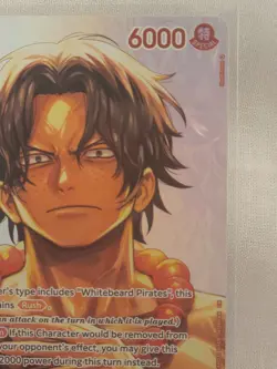 One Piece TCG Portgas.D.Ace ST15-005 SR SP - Image 3