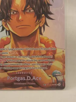 One Piece TCG Portgas.D.Ace ST15-005 SR SP - Image 4