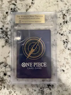 2025 One Piece Luffy ST21-014 SR 20th Anniversary Magazine Promo Japanese BGS 10 - Image 2