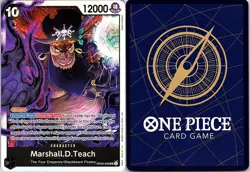 Marshall.D.Teach (093) OP09-093 Emperors in the New World One Piece NM - Image 1