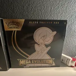 Pokemon Elite Trainer Box Mega Evolution Gardevoir Alakazam 65 Cards English TCG - Image 1