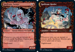 x1 Spellrune Painter // Spellrune Howler - Showcase - Innistrad: Midnight Hunt - - Image 1