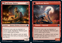 x1 Spellrune Painter // Spellrune Howler - Innistrad: Midnight Hunt - NM - MTG - Image 1