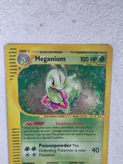 Meganium - EX: Expedition (18/165) e-Reader Holo Rare Pokemon Card MP - Image 4