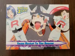 LP! Team Rocket To The Rescue #50 Topps The Movie 2000 Trading Cards Pokemon - Image 1
