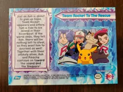 LP! Team Rocket To The Rescue #50 Topps The Movie 2000 Trading Cards Pokemon - Image 2
