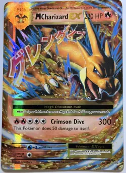 Pokemon TCG XY Evolutions M Charizard EX 13/108 Ultra Rare Holo Card Mint - Image 1