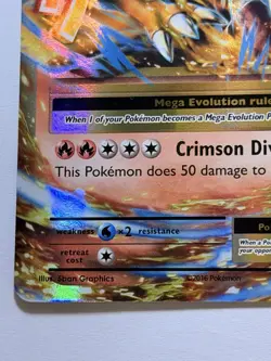 Pokemon TCG XY Evolutions M Charizard EX 13/108 Ultra Rare Holo Card Mint - Image 5