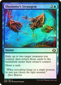 Illusionist's Stratagem *Foil* - Aether Revolt AER MTG Magic The Gathering - Image 1