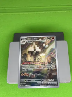 Pokemon TCG Garganacl Paradox Rift Illustration Rare Card 202/182 - Image 2