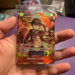 Monkey.D.Luffy ST10-006 SR NEW Sealed Promo Card Treasure Booster - Image 1