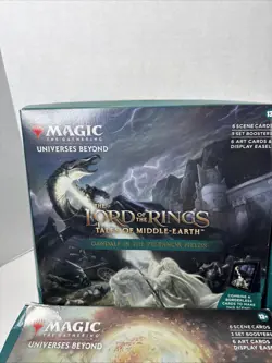 MTG Magic • Lord of the Rings Holiday Scene Box Sealed • Set of 4 (Box Damage) - Image 2