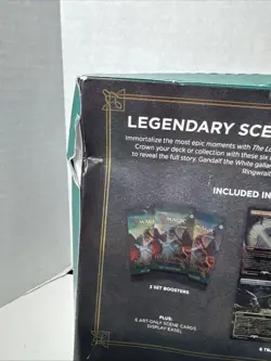 MTG Magic • Lord of the Rings Holiday Scene Box Sealed • Set of 4 (Box Damage) - Image 4