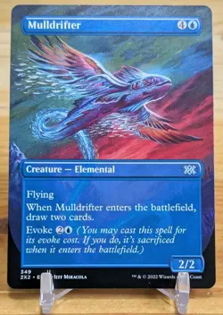 Mulldrifter (Borderless) Double Masters 2022 Regular Magic The Gathering - Image 1