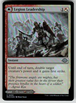 Legion Leadership Foil Uncommon Modern Horizons 3 255 MTG Near Mint 2024 - Image 1