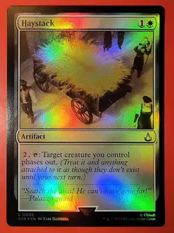 MAGIC, MTG: HAYSTACK /ACR /UNCOMMON #0005/ NM, FOIL, FINISH - Image 1