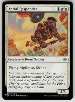 Aerial Responder Uncommon The List Reprints 002/106 MTG Near Mint 2020 - Image 1