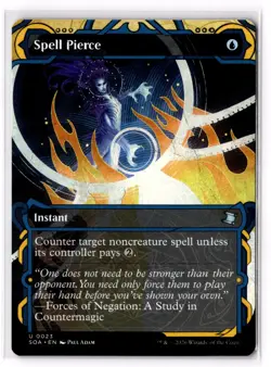 Spell Pierce 23 Secrets of Strixhaven: Mystical Archive SOA NM - Image 1