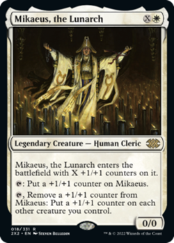 1x Mikaeus, the Lunarch Near Mint MTG Magic - Kid Icarus - - Image 1