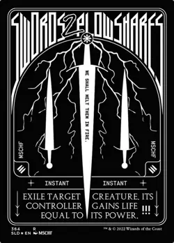 MTG - Swords to Plowshares (364) (Foil Etched) [Secret Lair Drop Series] MSCHF - Image 1