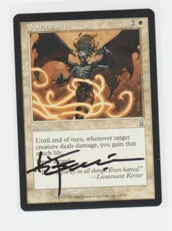 Magic the Gathering ~ Spiritualize ~ M/NM ~ Odyssey ~ Signed by Artist #1 - Image 1