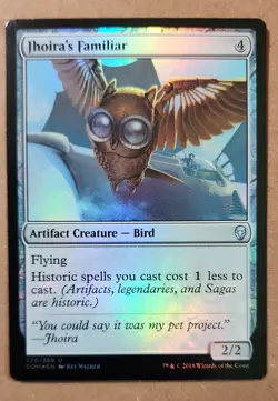 Jhoira's Familiar Dominaria Foil - Image 1