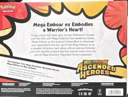 Pokemon TCG Mega Evolution Ascended Heroes Emboar ex Box - Image 2