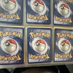 Pokemon TCG Fossil & Base Set 2 9-Card Lot Slowpoke Tentacool Omanyte - Image 3