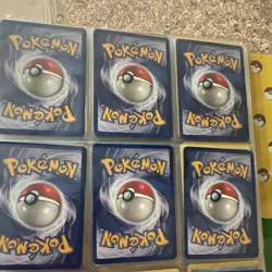 Pokemon TCG Fossil & Base Set 2 9-Card Lot Slowpoke Tentacool Omanyte - Image 4
