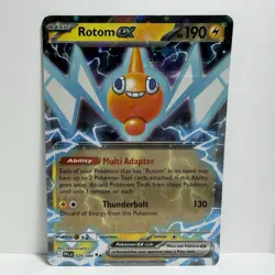 Rotom EX 029/094 Pokemon ME02: Phantasmal Flames Double Rare Holo 2025 - Image 1