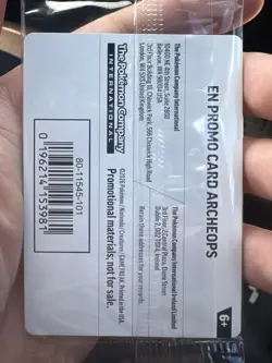 SEALED Archeops Promo From Pokemon Fossil Museum Chicago - 051/086 - Image 2
