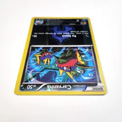 Pokemon TCG Team Aqua's Carvanha Reverse Holo Double Crisis 20/34 LP Light Play - Image 5